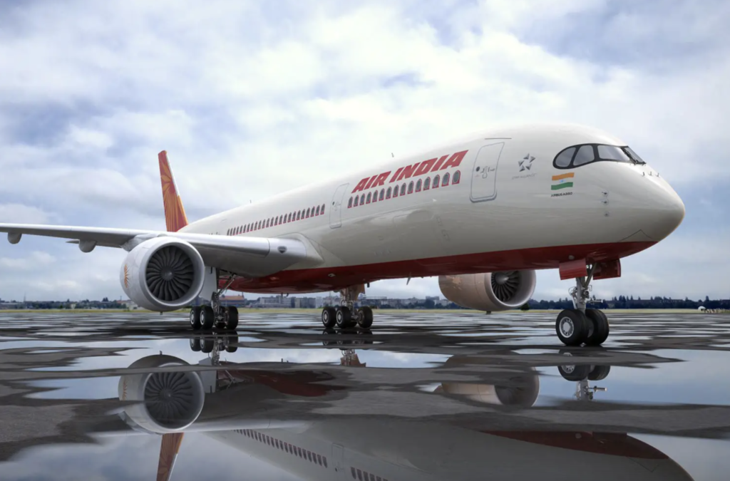 Air India Created History! acquire its inaugural A350-900 Aircraft